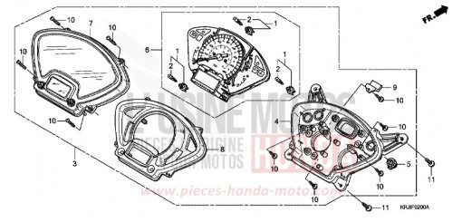 COMPTEUR DE VITESSE (FES1253-5) (FES1503-5) FES1253 de 2003